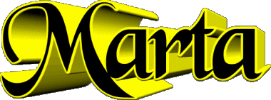 Marta M FEMININ - Italie Prénoms 