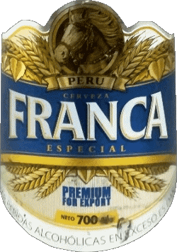 Franca Peru Beers Drinks 
