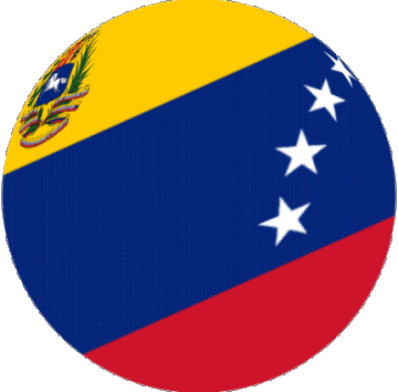 Esfera - Cubo Venezuela América Banderas 