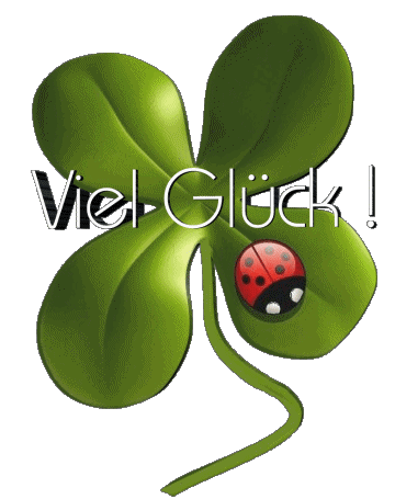 01 Fond Transparent Viel Glück Allemand Messages 