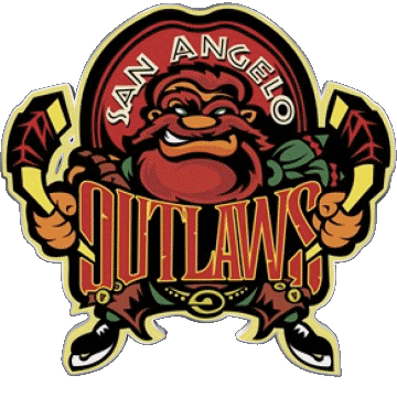 San Angelo Outlaws U.S.A - CHL Central Hockey League Hockey Sports 