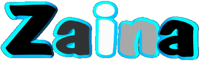 Zaina Z WEIBLICH - Maghreb Muslim Vorname 