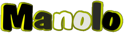 Manolo M MASCULIN - Espagne Prénoms 