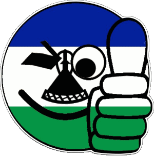 Faccina - OK Lesotho Africa Bandiere 
