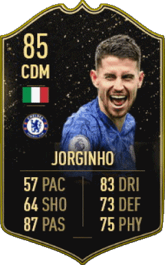 Luiz Frello Filho Jorge - Jorginho Italy F I F A - Card Players Video Games Multi Media 