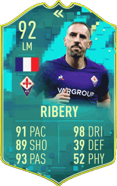 Franck Ribéry France F I F A - Joueurs Cartes Jeux Vidéo Multi Média 