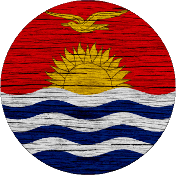 Tondo Kiribati Oceania Bandiere 