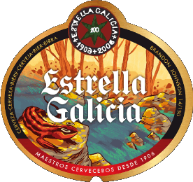 Estrella Galicia Spain Beers Drinks 