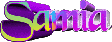 Samia S FEMMINILE - Maghreb Musulmano Nome 
