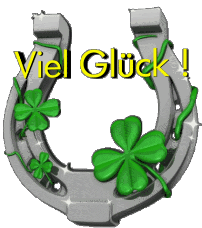 04 Fond Transparent Viel Glück Allemand Messages 