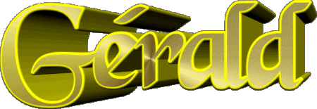 Gérald G MASCULINE - France First Names 