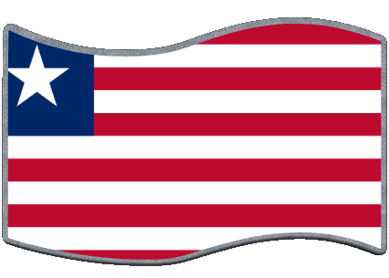 Rectangle Liberia Africa Flags 