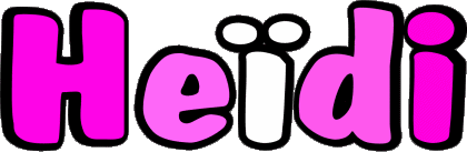 Heïdi H FEMININ - France Prénoms 