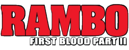 Logo First blood part 2 Rambo Film Internazionale Multimedia 