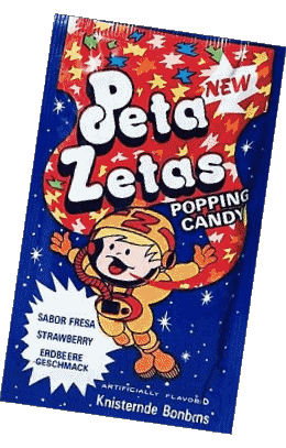 Peta Zetas Caramelos Comida 