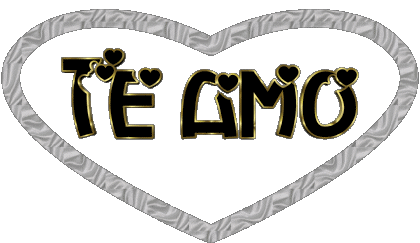 Cuore Te Amo Spagnolo Messagi 