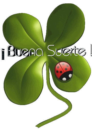 01 Transparent Background Buena Suerte Spanish Messages 