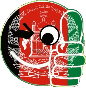 Smiley - OK Afghanistan Asien Fahnen 