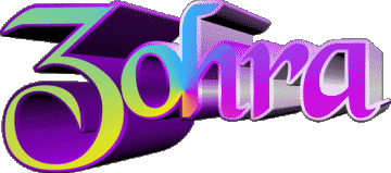 Zohra Z FEMININE - Maghreb Muslim First Names 