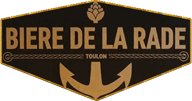 Logo Brasserie-Logo Brasserie Biere-de-la-Rade Frankreich Bier Getränke 