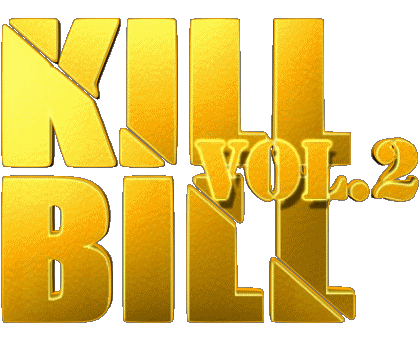 Logo Volume 2 Kill Bill Películas Internacional Multimedia 