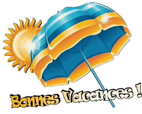 07 Fondo transparente Bonnes Vacances Francés Mensajes 