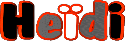Heïdi H FEMININ - France Prénoms 