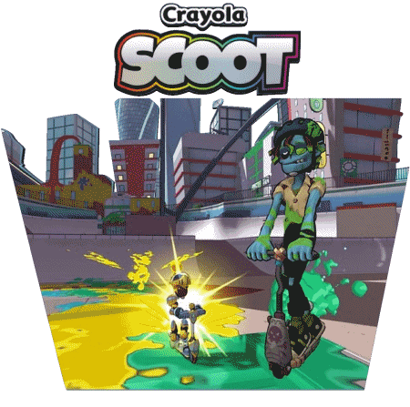 Symbole Crayola Scoot Videospiele Multimedia 