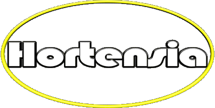 Hortensia H FEMININ - Espagne Prénoms 