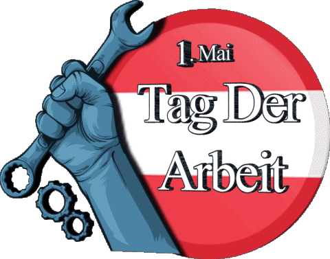 Tag Der Arbeit - Österreich 1. Mai Tedesco Messagi 