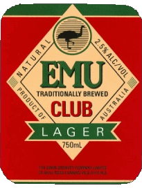 Emu-Beer Australie Bières Boissons 