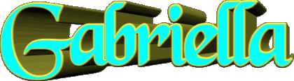 Gabriella G WEIBLICH - Italien Vorname 