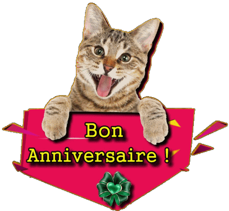 002 Animaux Bon Anniversaire Français Messages 