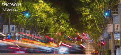 Espagne - Barcelone Places -TimeLapse Humor -  Fun 