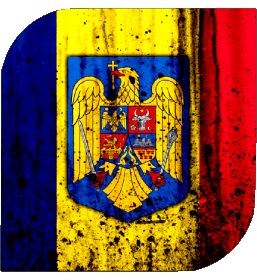 Carré Roumanie Europe Drapeaux 