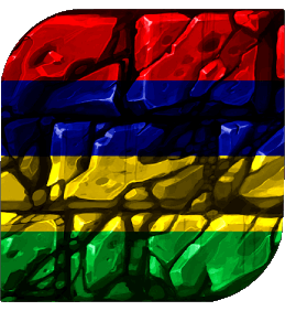 Platz Mauritius Afrika Fahnen 