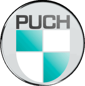 Logo Puch MOTOCICLETAS Transporte 