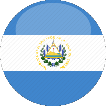 Rond Salvador Amériques Drapeaux 