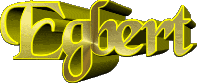 Egbert E MANN - UK - USA - IRL - AUS - NZ Vorname 