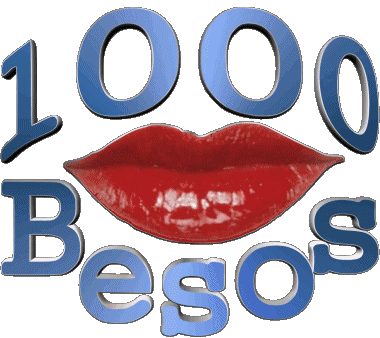1000 Besos Espagnol Messages 