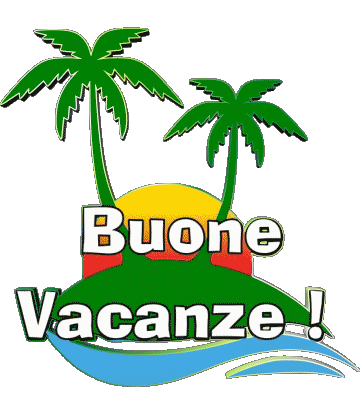 01 Transparenter Hintergrund Buone Vacanze Italienisch Nachrichten 