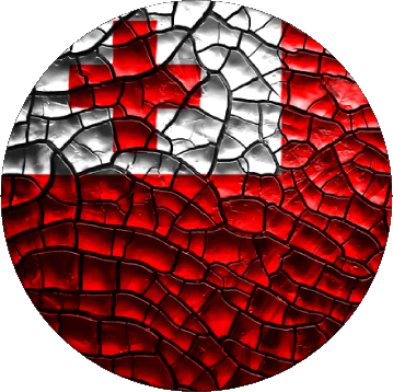 Round Tonga Oceania Flags 