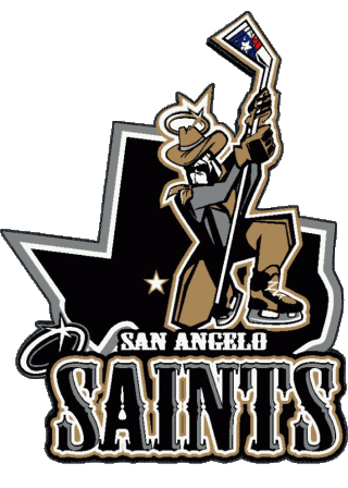 San Angelo Saints U.S.A - CHL Central Hockey League Hockey Sports 