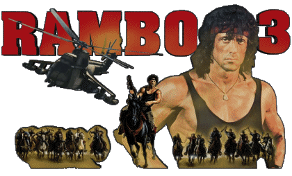 Logo part 3 Rambo Películas Internacional Multimedia 