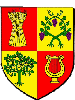 Blazon-Blazon INGRE 45 Departments - Cities France Flags 