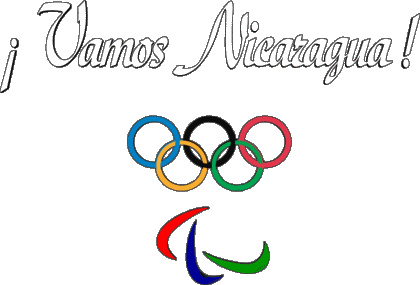 Juegos Olímpicos Vamos Nicaragua Español Mensajes 