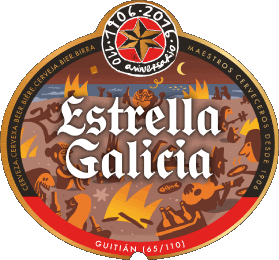 Estrella Galicia Spain Beers Drinks 