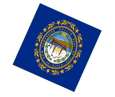 Sphere - Cube New Hampshire U.S.A - Etats Amériques Drapeaux 
