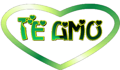 Corazón Te Amo Español Mensajes 