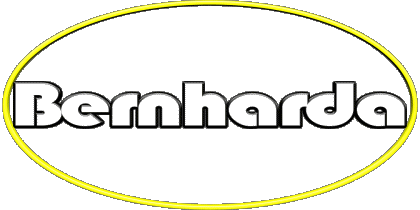 Bernharda B FEMININE - Germany First Names 